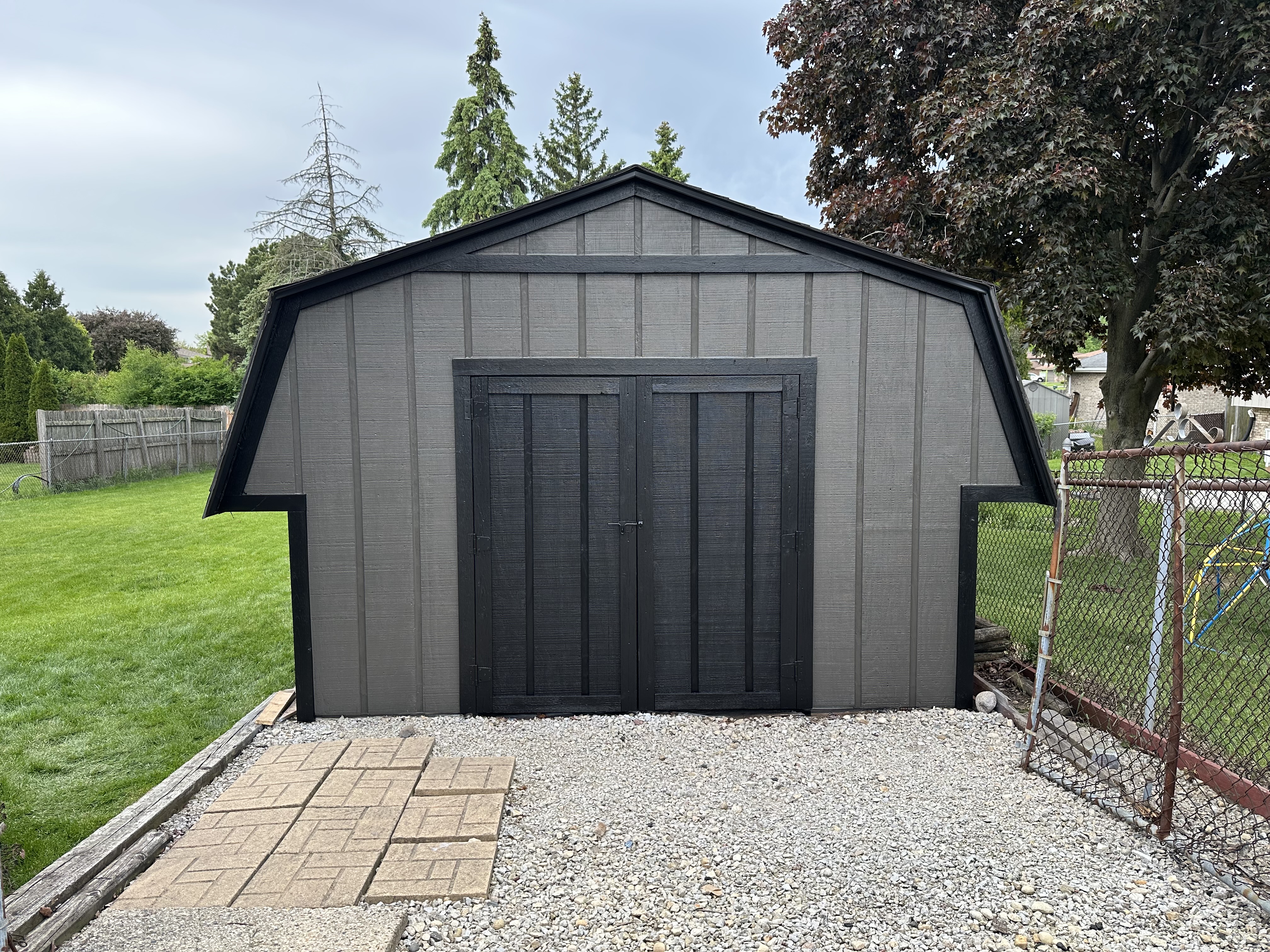 Exterior Shed Restoration